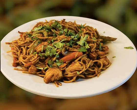 Image: Shrimp noodles